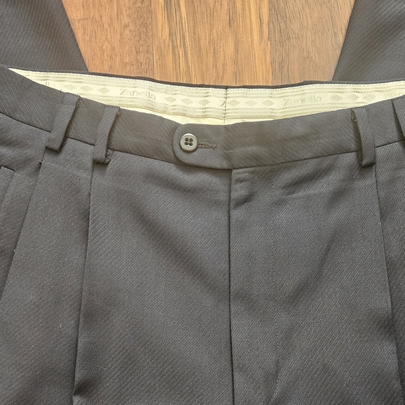 ZANELLA mens uncommon wv wool fleece  pants SIZE 36x32 COLOR BLACK  CP22 - Picture 3 of 16